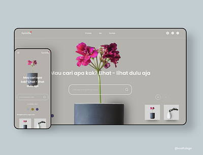 Home Supplies Store - Mobile and Desktop UI Design appdesign design dribbble mobile app design ui uidesign uiux ux web design webdesign