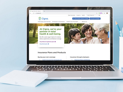 Cigna Health Insurance Web & Mobile Products