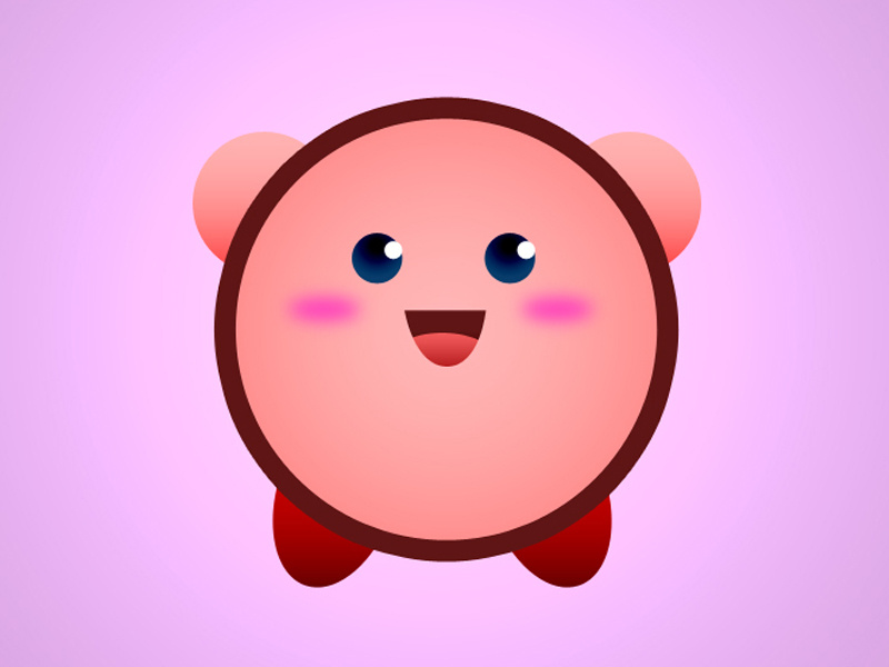 Kirby Dribbble by Jason Velazquez on Dribbble