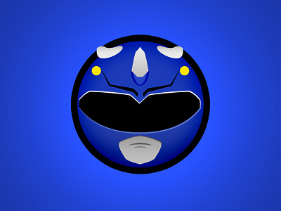 Blue Ranger Minimal Websticker
