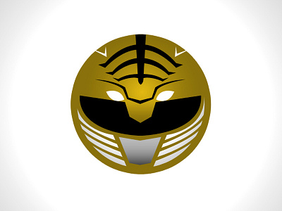 White Ranger Minimal Websticker