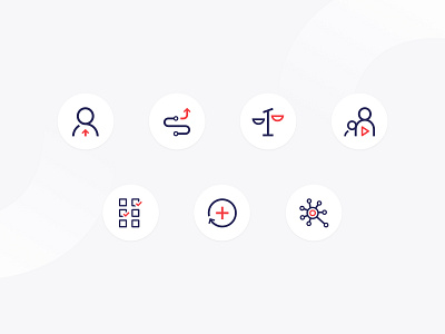 Scaffold icons branding icon set icons identity illustration