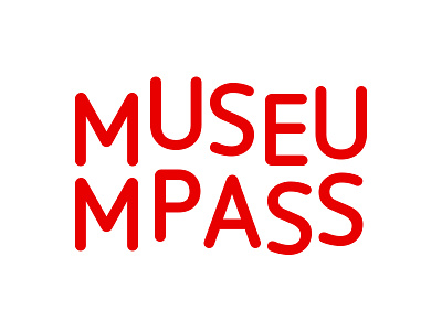 MUSEUMPASS logo branding logo logotype typography