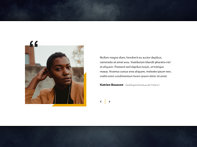 Testimonial design quote testimonial ui ux