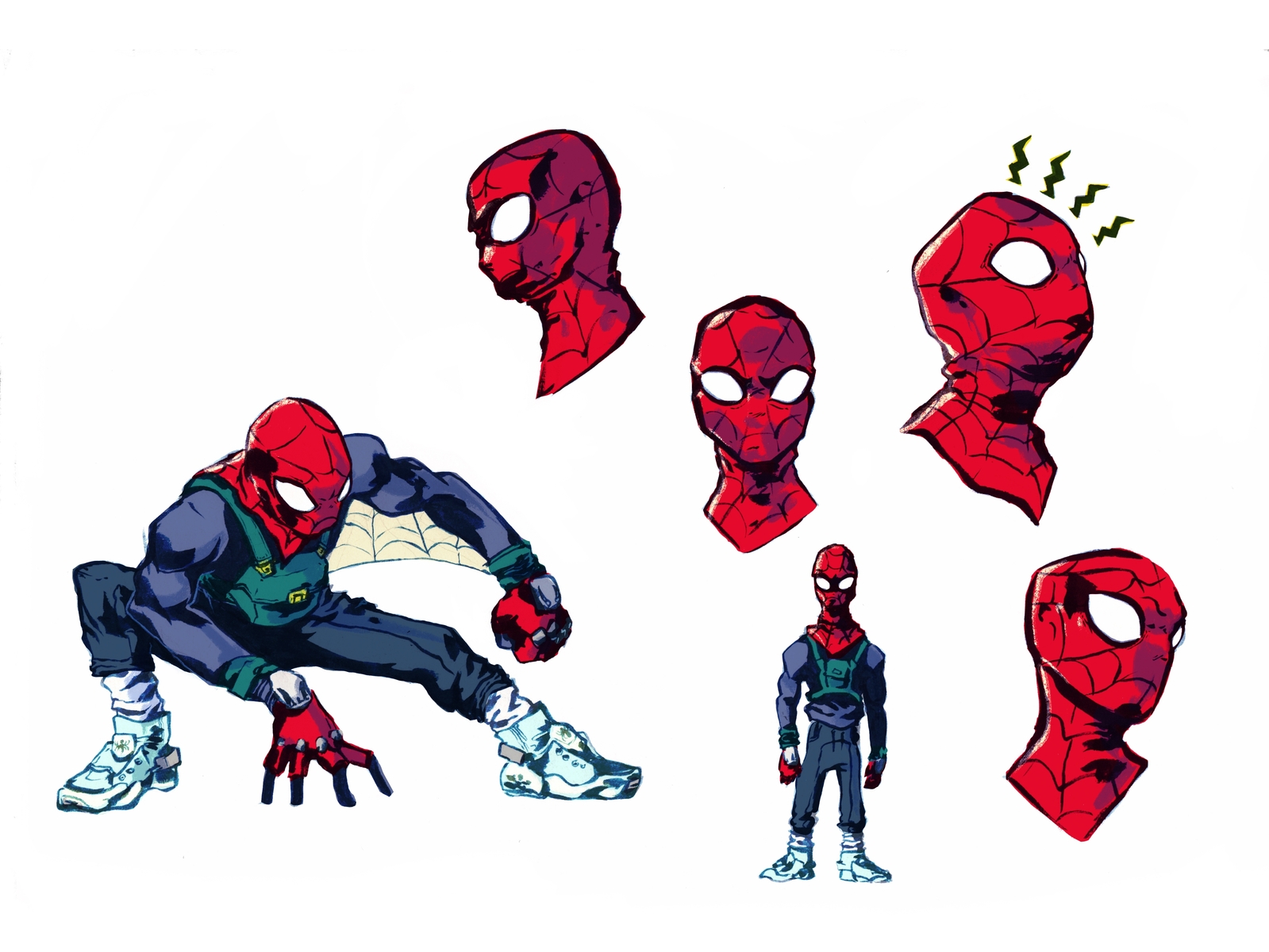 How to Draw SpiderMan  Step by Step Drawing  Beanocom