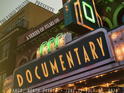 FARGO theater documentary typography ai illustration typography