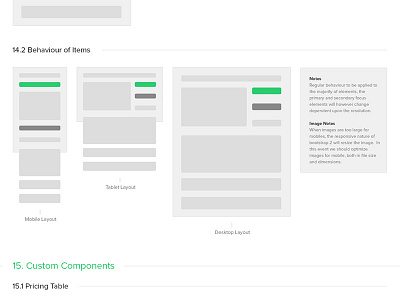 Style Guide Documentation 5 documentation flow layout reference style style guide user flow