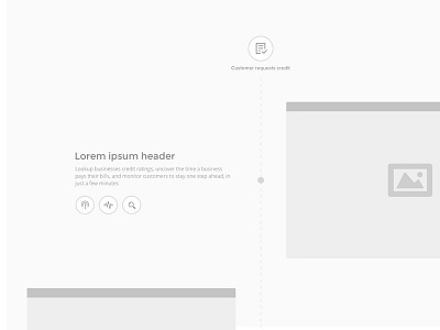 Landing Page Wireframes