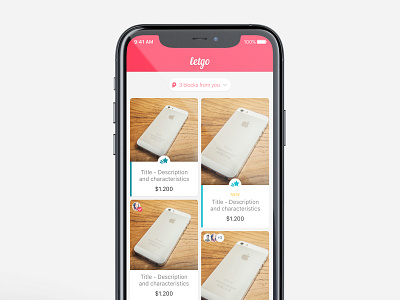 Letgo app ios - 2016 app ui ux