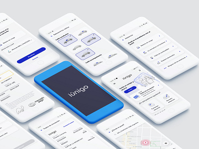 Iunigo app - 2019 app ui ux