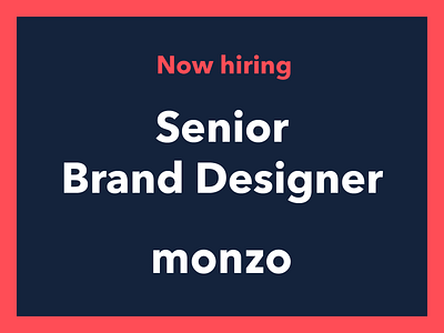 Join Monzo!