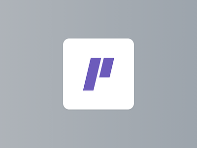 Letter P brand design letter letter p logo