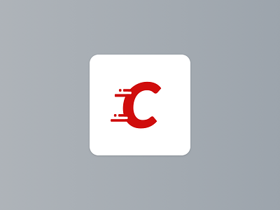 Letter C brand design letter logo p