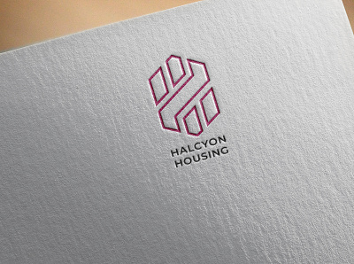 Halcyon logo branding flat icon identity illustrator logo minimal user experience vector web website