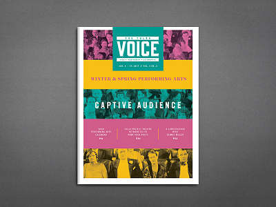 The Tulsa Voice - Captive Audience alt weekly cover drama editorial magazine newspaper newsprint theater tulsa