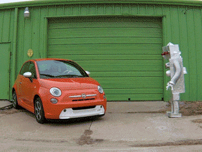 Fiat Robot 2d cars explosion lazer robot
