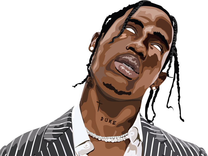 TRAVIS SCOTT by Matt Reeves on Dribbble