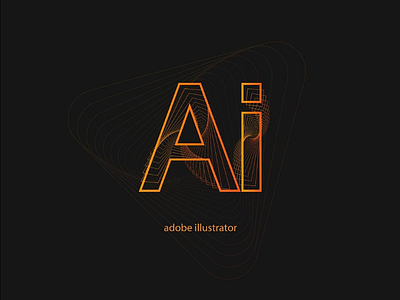 Adobe illustrator 2021 icon concept 2021 adobe adobe illustrator advertising design icon illustrator logos orange vector