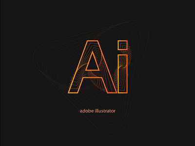 Adobe illustrator 2021 icon concept