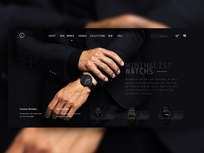MW watch web design