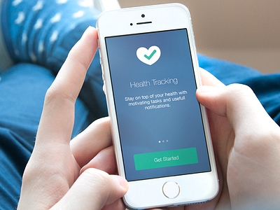 Wellness Health Tracking iOS App apple health intro ios app simple tutorial ui