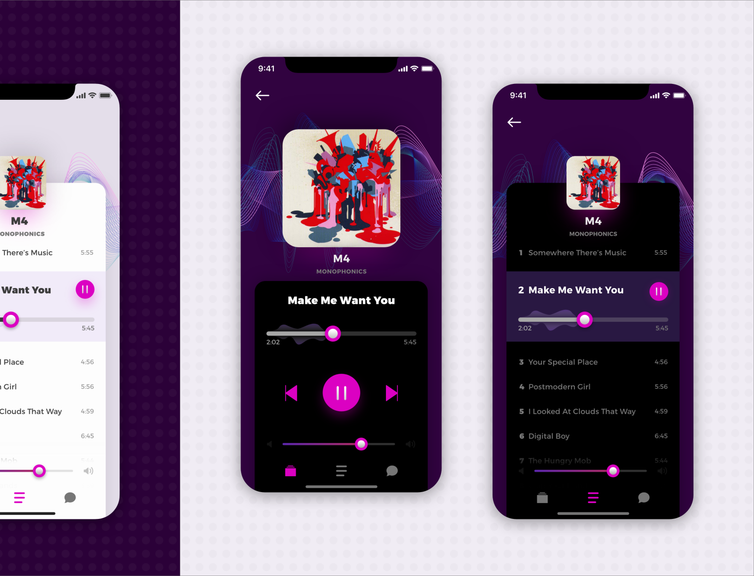 Music Player by Spyros Proimakis on Dribbble