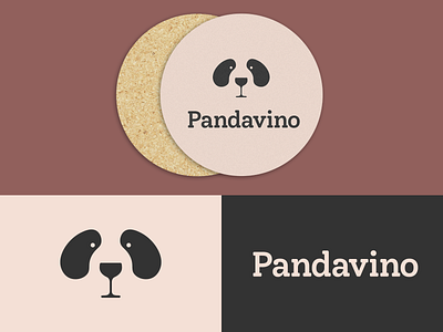 Pandavino | Logo for a Wine Bar