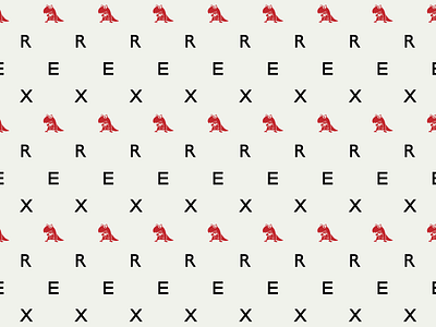 Shawarma REX | Brand Pattern brand identity branding dinosaur logo logotype pattern street food vector