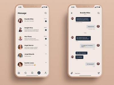 Daily UI Day 13- Direct Message