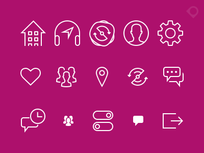 weeSPIN icons