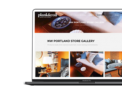 Plank & Coil Website