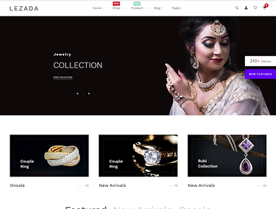 Shopify Jewelry Store animation app design ecommerce design ecommerce shop landingpage shopify web woocommerce wordpress