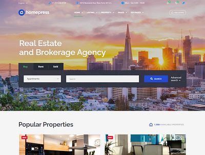 Home Broker Agency Website design dropshipping store ecommerce design ecommerce shop landingpage shopify ui web woocommerce wordpress