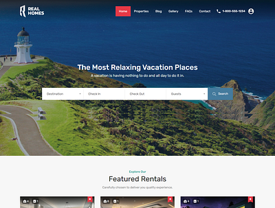 Vacation Rentals Real estate company website dropshipping store ecommerce design ecommerce shop landingpage logo mailchimp automation shopify web woocommerce wordpress