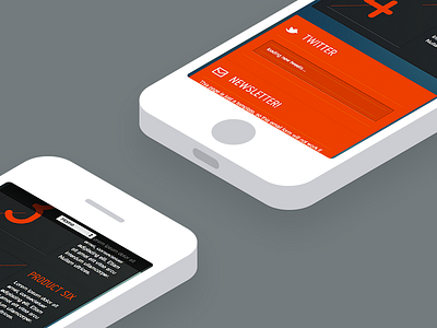 iPhone 5 template psd - Isometric flat ios6 ios7 iphone iphone5 iphone6 orange psd psd template template