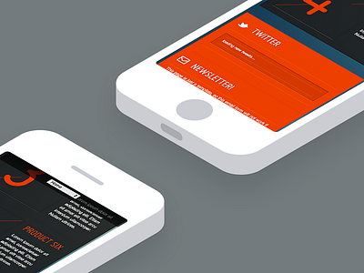 iPhone 5 template psd - Isometric