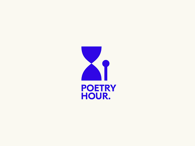 Poetry Hour logo logo logotype poetry rejected