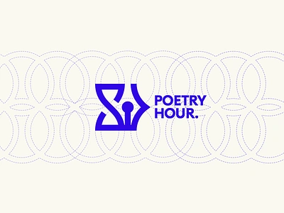 Poetry Hour logo 2 logo logotype poetry rejected