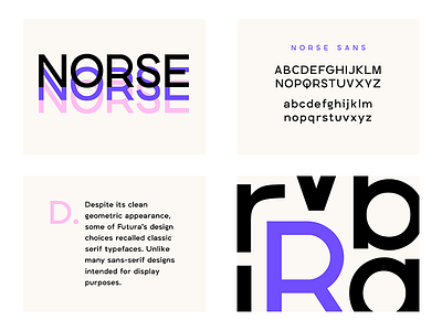 Norse Sans - New typeface design (WIP)
