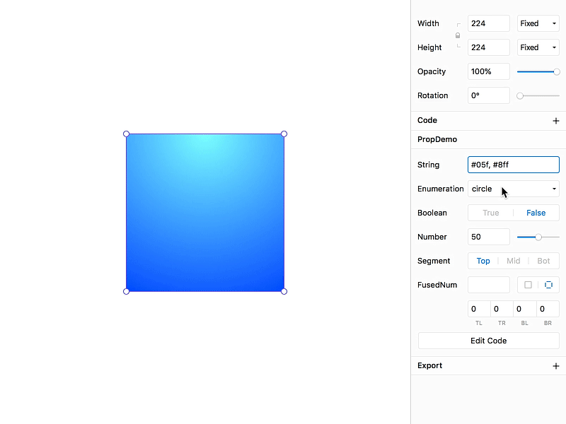 Framer X: Build Your Own UI framer framer x gradient interface ui white