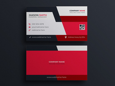 Professional Corporate Business Card Design Template unique business card