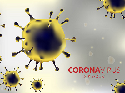 Corona Virus  Background Design