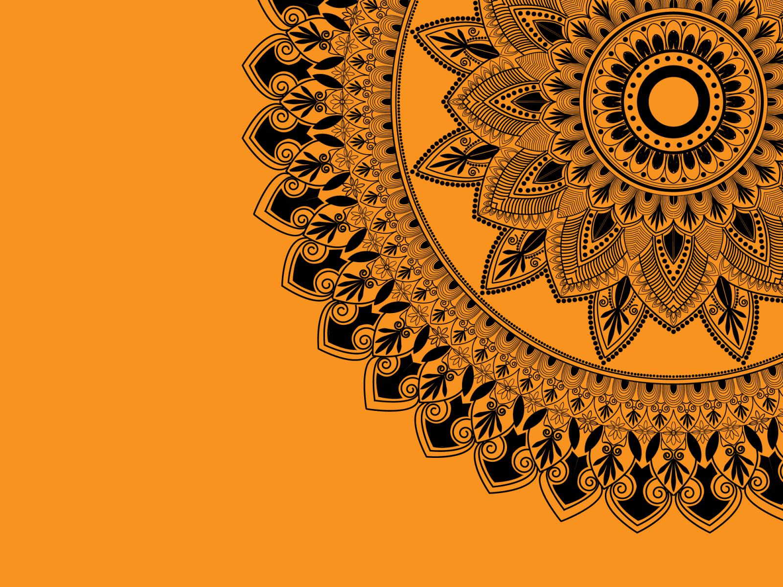 Creative Mandala Background Design Template by Pixa Village on Dribbble