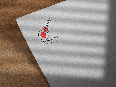 The Violin Logo for Brand Company