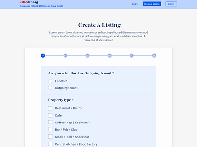 Create a listing   6