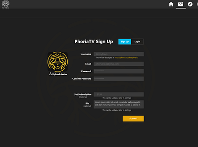 Phoria tv signup