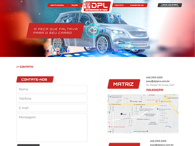 DPL Site Contato