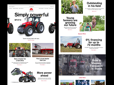 Massey Ferguson Homepage