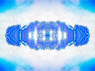 El Morro Blue abstract design fine art graphic lightroom photo photoshop