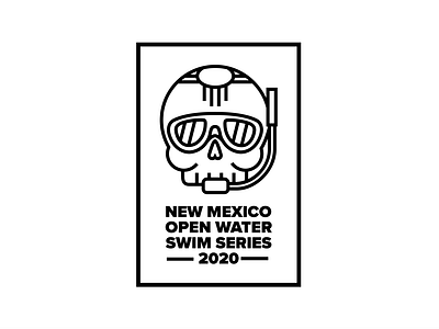 NM Open Water Swim Series Logo: V3